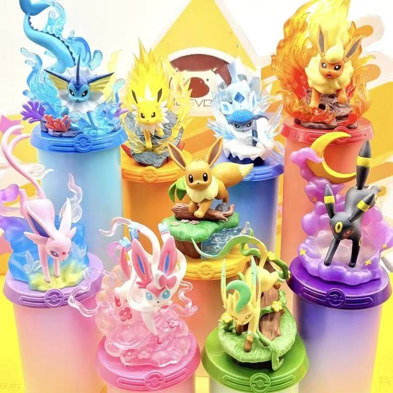 Pokemon Anime Merchandise - Anime Pokemon Funism Macera Eevee Aile