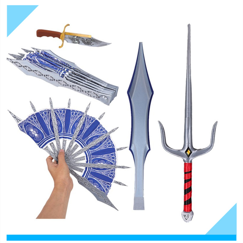 Cosplay Prop Sword - Kitana Cosplay Hayranları Katlanır Fan Sahne