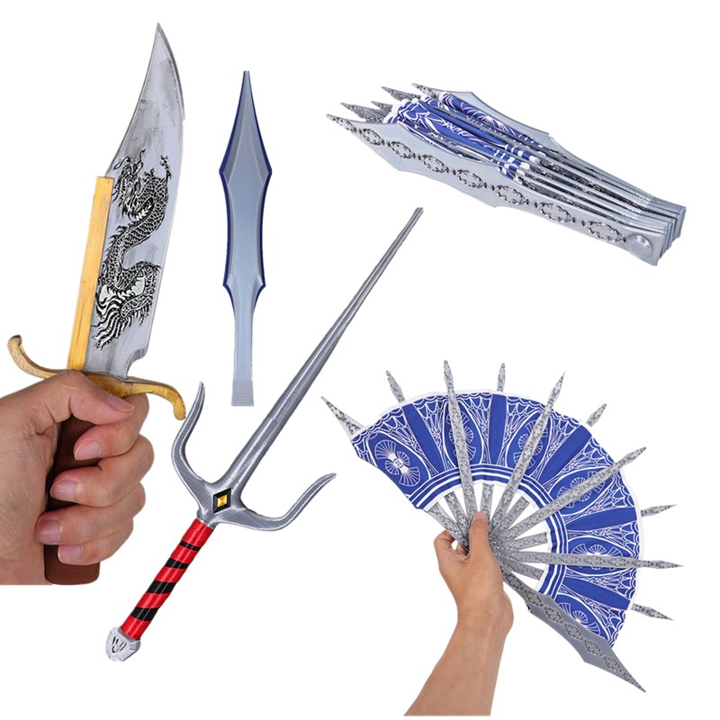 Cosplay Prop Sword - Mortal Cosplay Kombat Katlanır Fan Fantasia