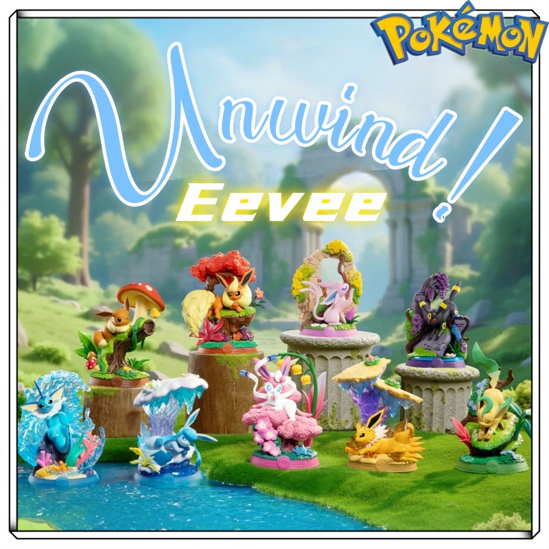 Pokemon Anime Merchandise - Resmi Lisanslı PokéMon Eevee Serisi G3