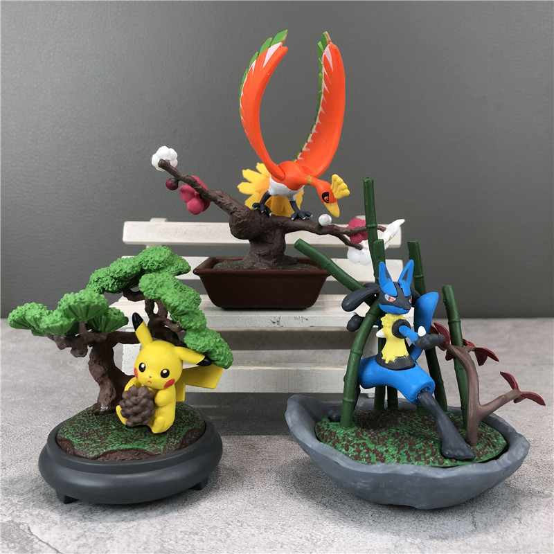 Pokemon Anime Merchandise - ReMent Pokemon Bonsai Koleksiyonu Kör Kutu