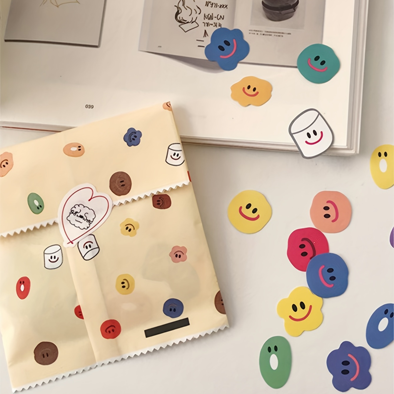 Sticker Sheet Set - 110 adet Tek Paket Anime Karikatür