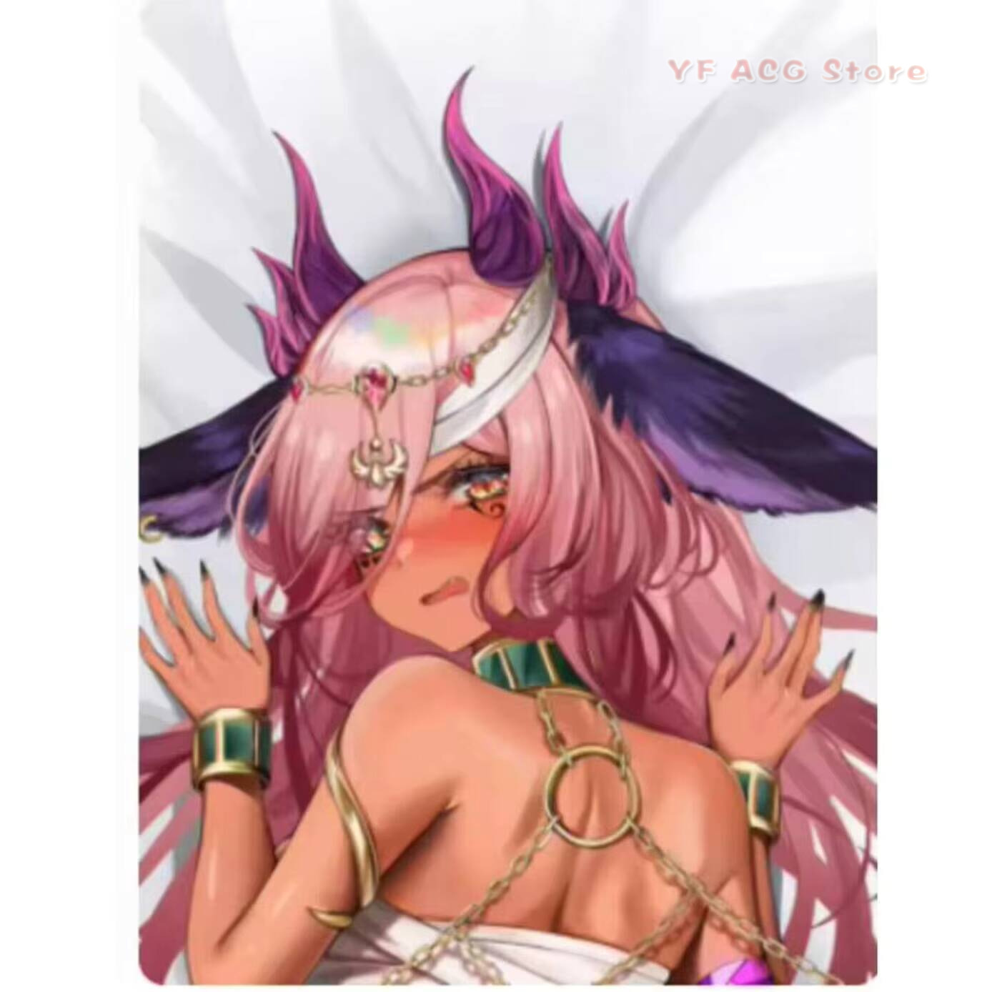 Body Pillow Cover - Trickywi Vtuber Seksi Hing Vücut Yastığı