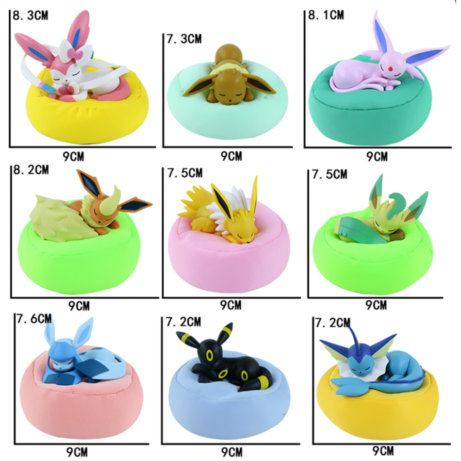 1-9 adet Anime Pokémon Eevee F - Pokemon Anime Merchandise incelemesi ve fiyatı
