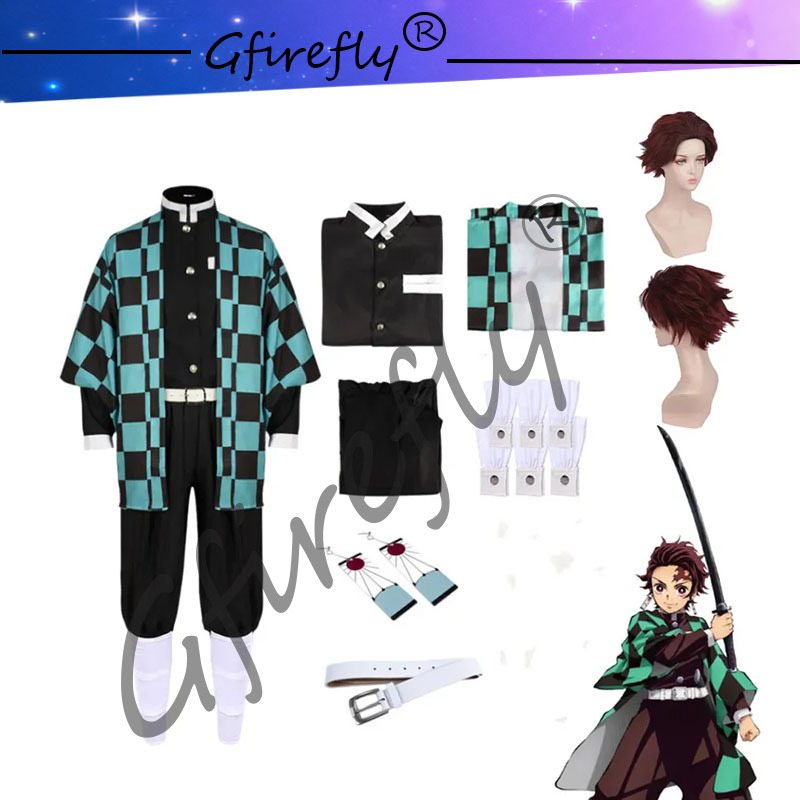 Kamado Tanjirou Cosplay kostüm - Cosplay Prop Sword incelemesi ve fiyatı