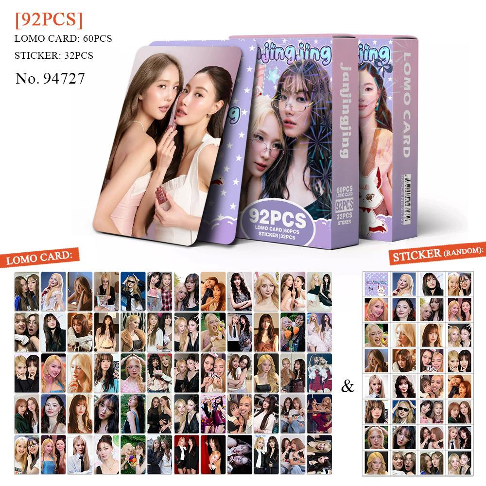 JanJingJing İdol Lomo Kart Set - Sticker Sheet Set incelemesi ve fiyatı